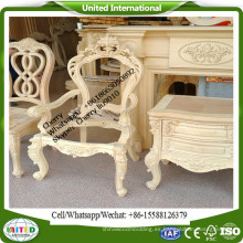 Muebles decorativos onlays de madera para tocador.